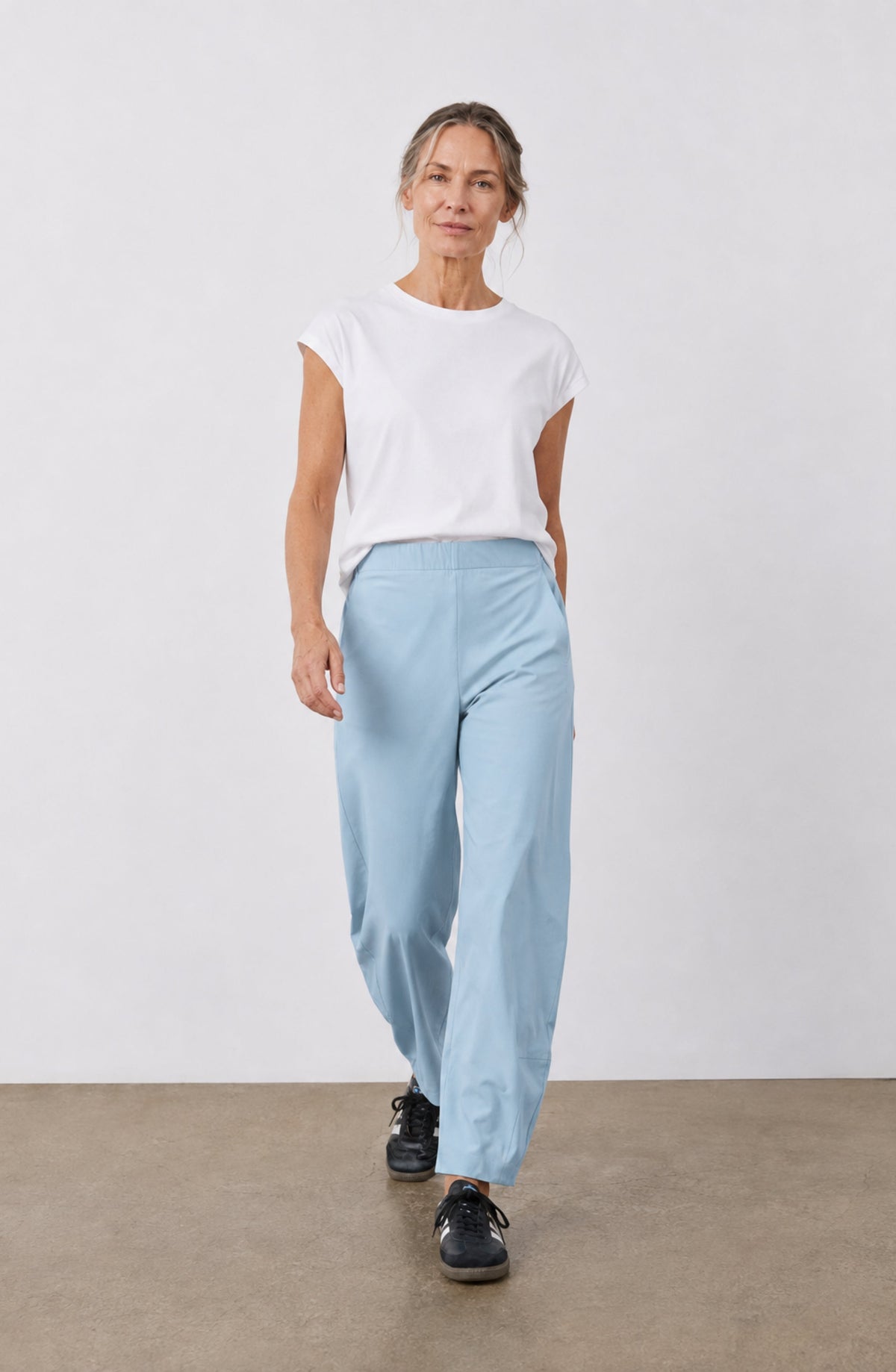 Grietje | Comfortabele Barrel Broek met Hoge Taille