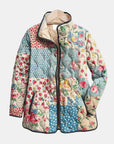 Chloé | Gequilt Patchwork Bloemenjasje