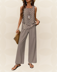 By Esmee - Premium tweedelige set met mouwloze top en broek