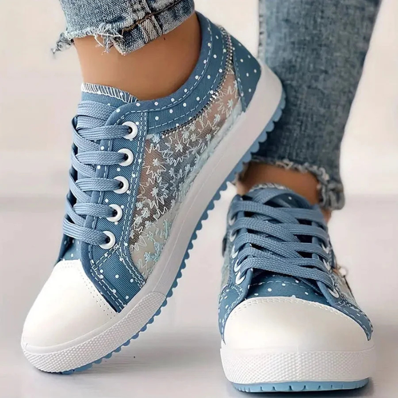 Mireille | Elegante Bloemen Sneakers