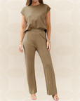 Anja - Comfortabele Zomer Lounge Co-ord Set