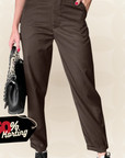 Mathilde – Elegante broek met hoge taille en streep
