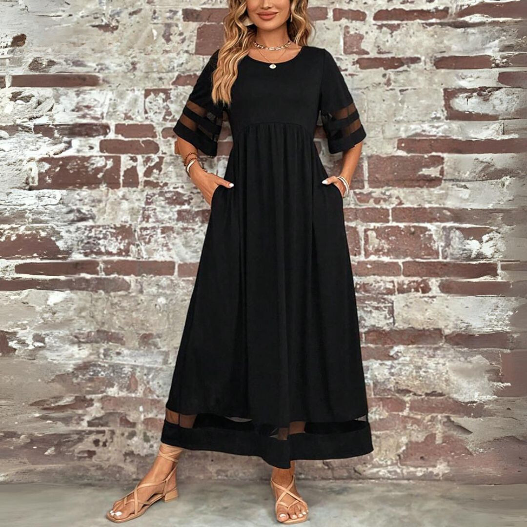 Auris – Flatterende midi-jurk
