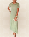 Tanja -  Lange Maxi Jurk + Gratis Binnenjurk