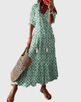 Amalia | Vintage Boho Maxi Zomerjurk