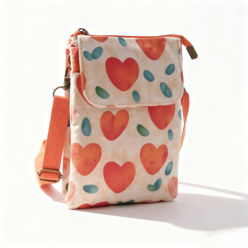 Elvira - Vintage Schoudertas met rits en magnetische sluiting