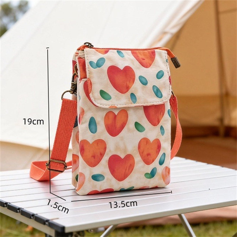 Elvira - Vintage Schoudertas met rits en magnetische sluiting