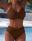 Bikinis Knoop Hoge Taille