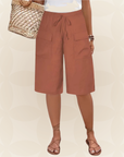 Clota | Korte broek met elastische tailleband - 1+1 GRATIS