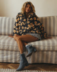 Marcia | Fleece Trui met Revers en Ritssluiting