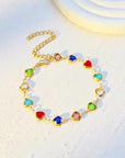 Unieke hartvormige armband