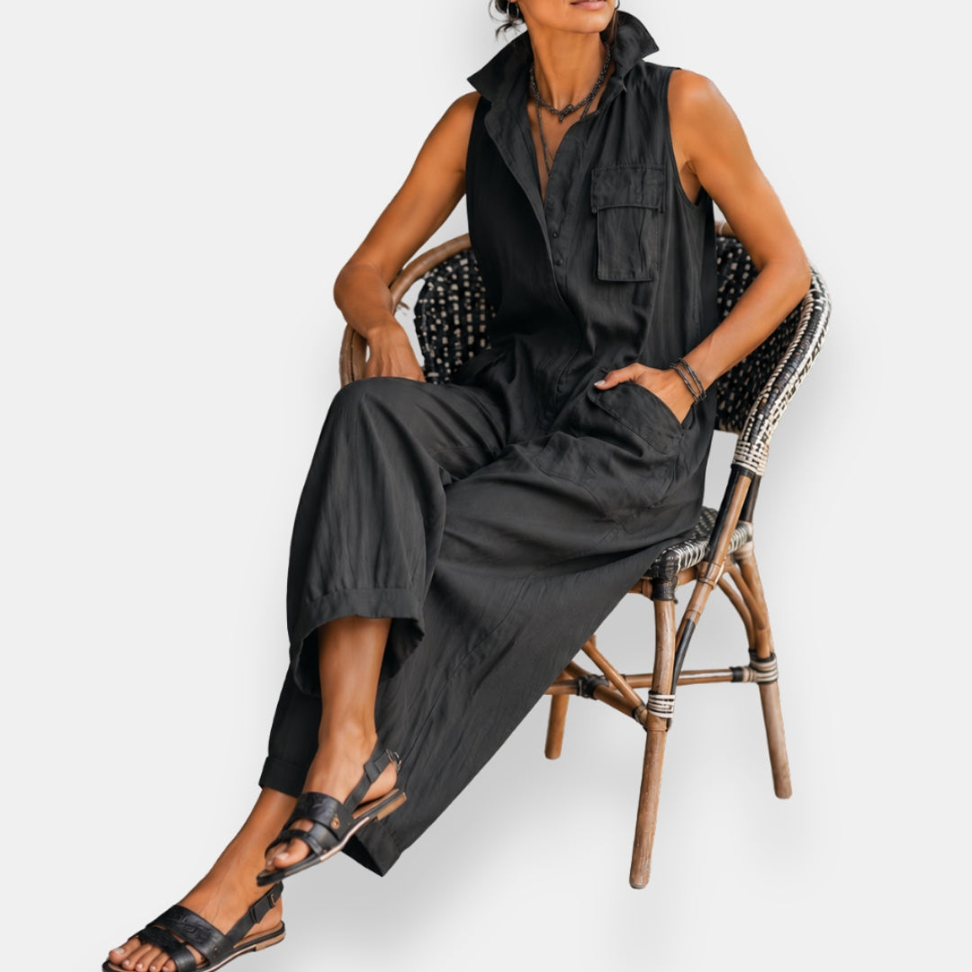 Benthe | Mouwloze Jumpsuit