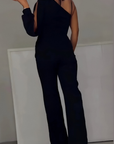 Soof | Elegante jumpsuit met glanzende details