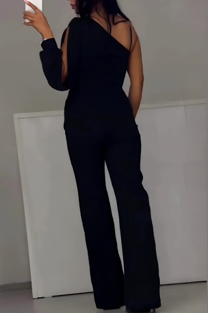 Soof | Elegante jumpsuit met glanzende details