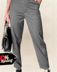 Mathilde – Elegante broek met hoge taille en streep