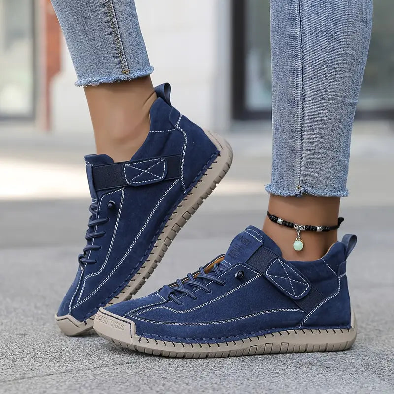 Gisela - Comfortabele orthopedische schoenen met leereffect