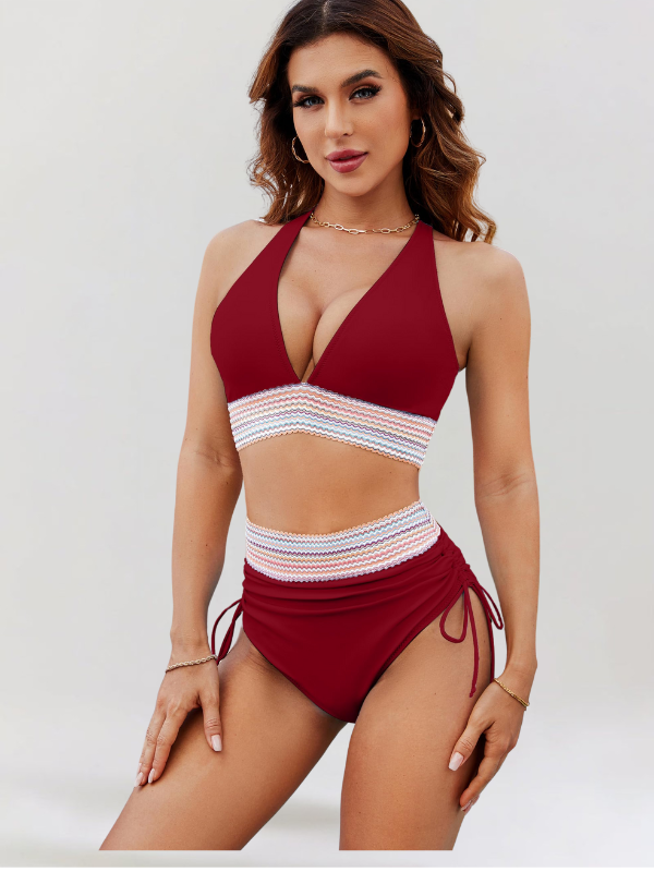 Vitória – Hoge taille bikini set met buikcontrole