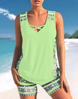 Márcia - Tankini met geometrische print