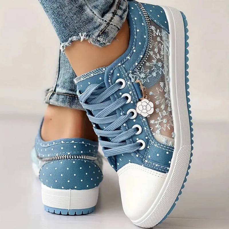 Mireille | Elegante Bloemen Sneakers