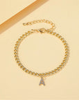 Ariane - Enkelketting met letter - een ideaal cadeau!