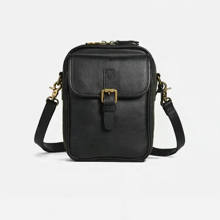 Irma | Compacte Leer-Look Schoudertas voor Dames