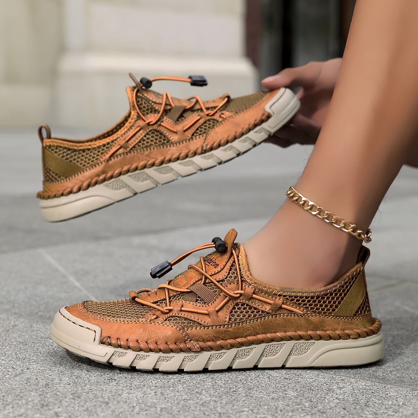 Elara – De ademende comfort sneaker