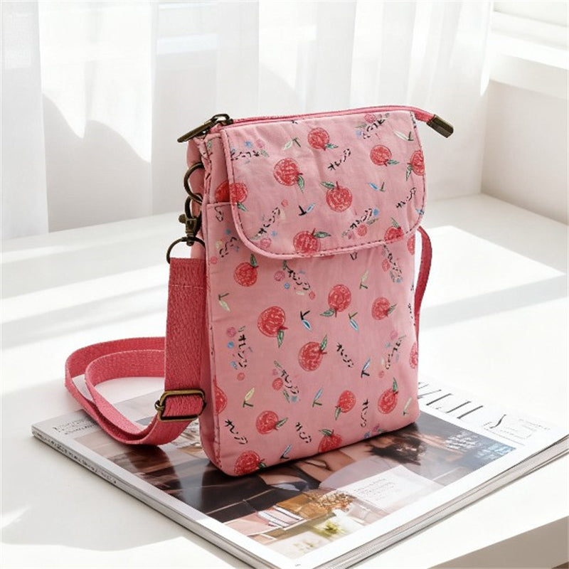 Elvira - Vintage Schoudertas met rits en magnetische sluiting