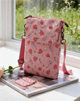 Elvira - Vintage Schoudertas met rits en magnetische sluiting