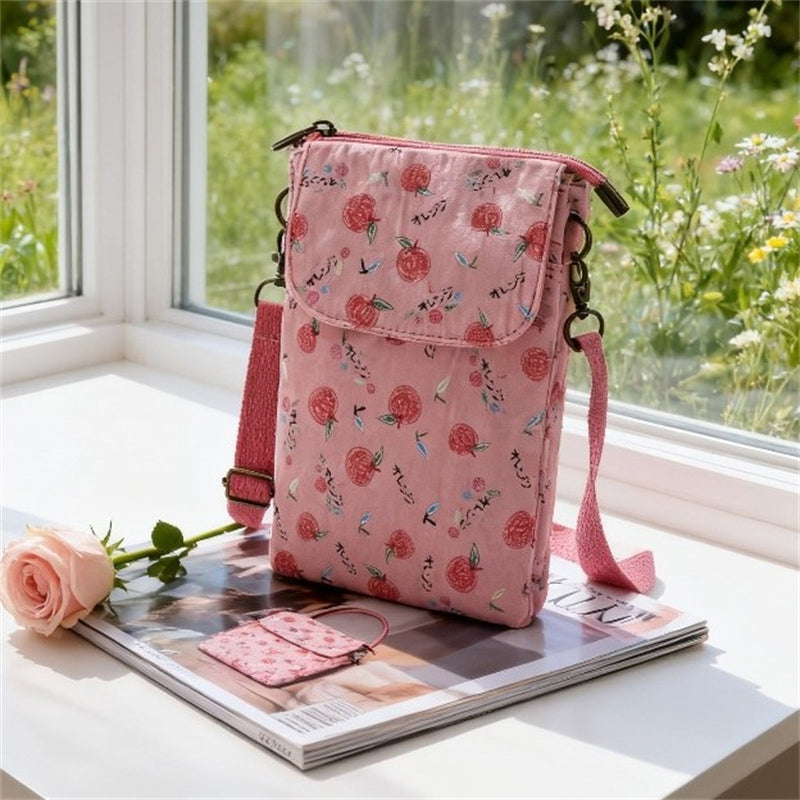 Elvira - Vintage Schoudertas met rits en magnetische sluiting