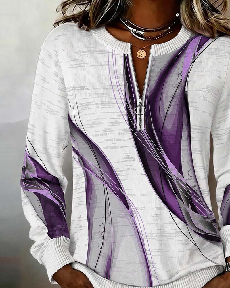 Bo - Pullover Hoodie met Rits