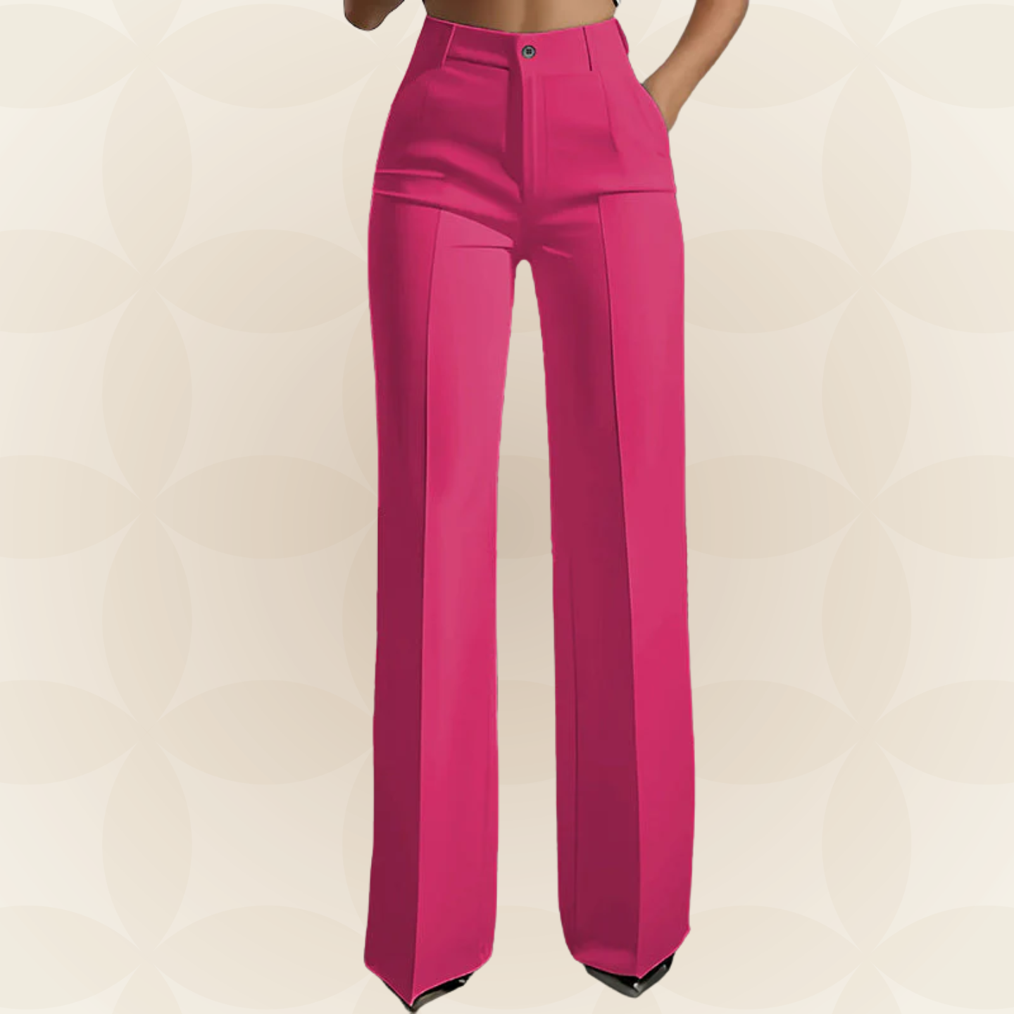 Marjan - Elegante High-Waist Broek