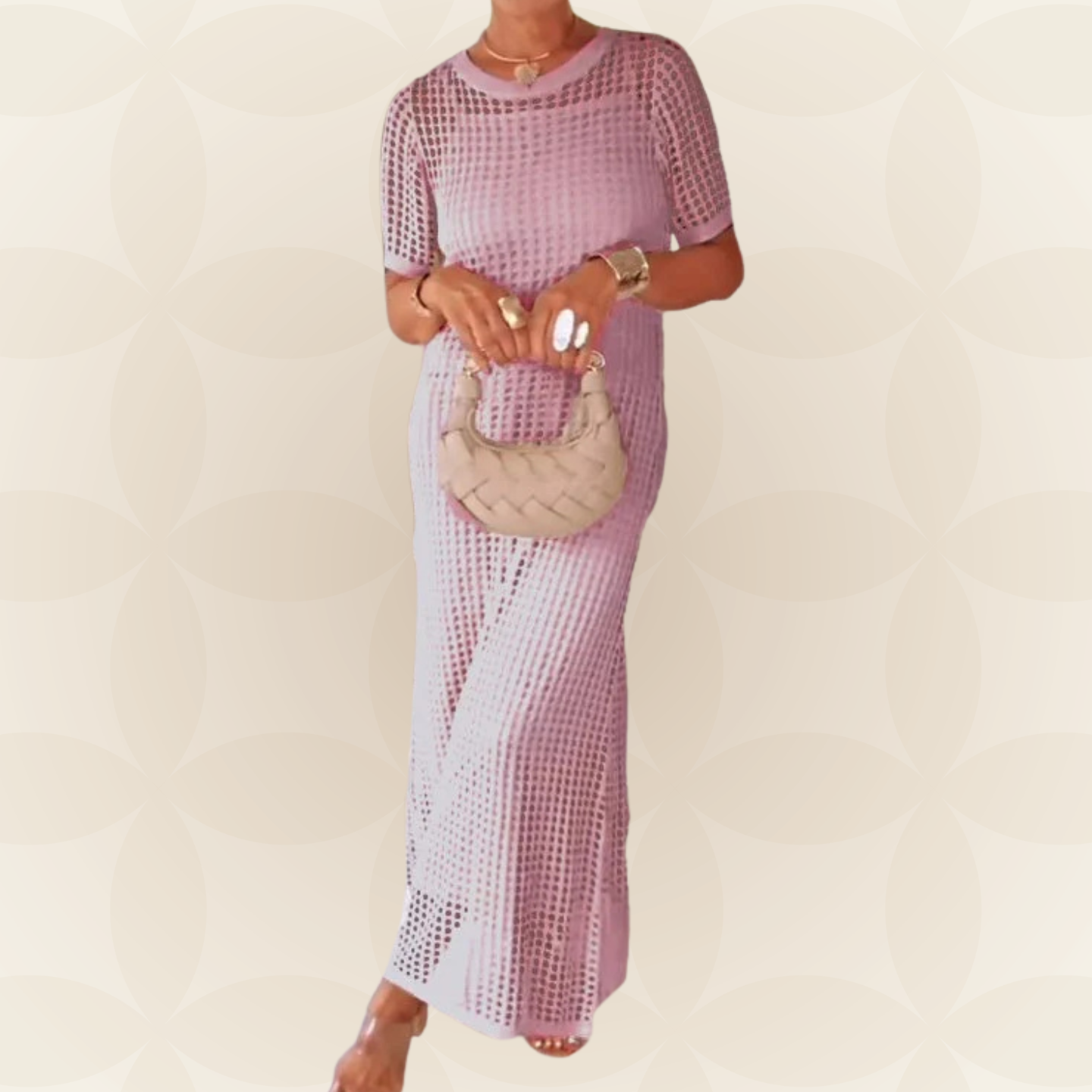 Tanja -  Lange Maxi Jurk + Gratis Binnenjurk