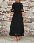 Auris – Flatterende midi-jurk