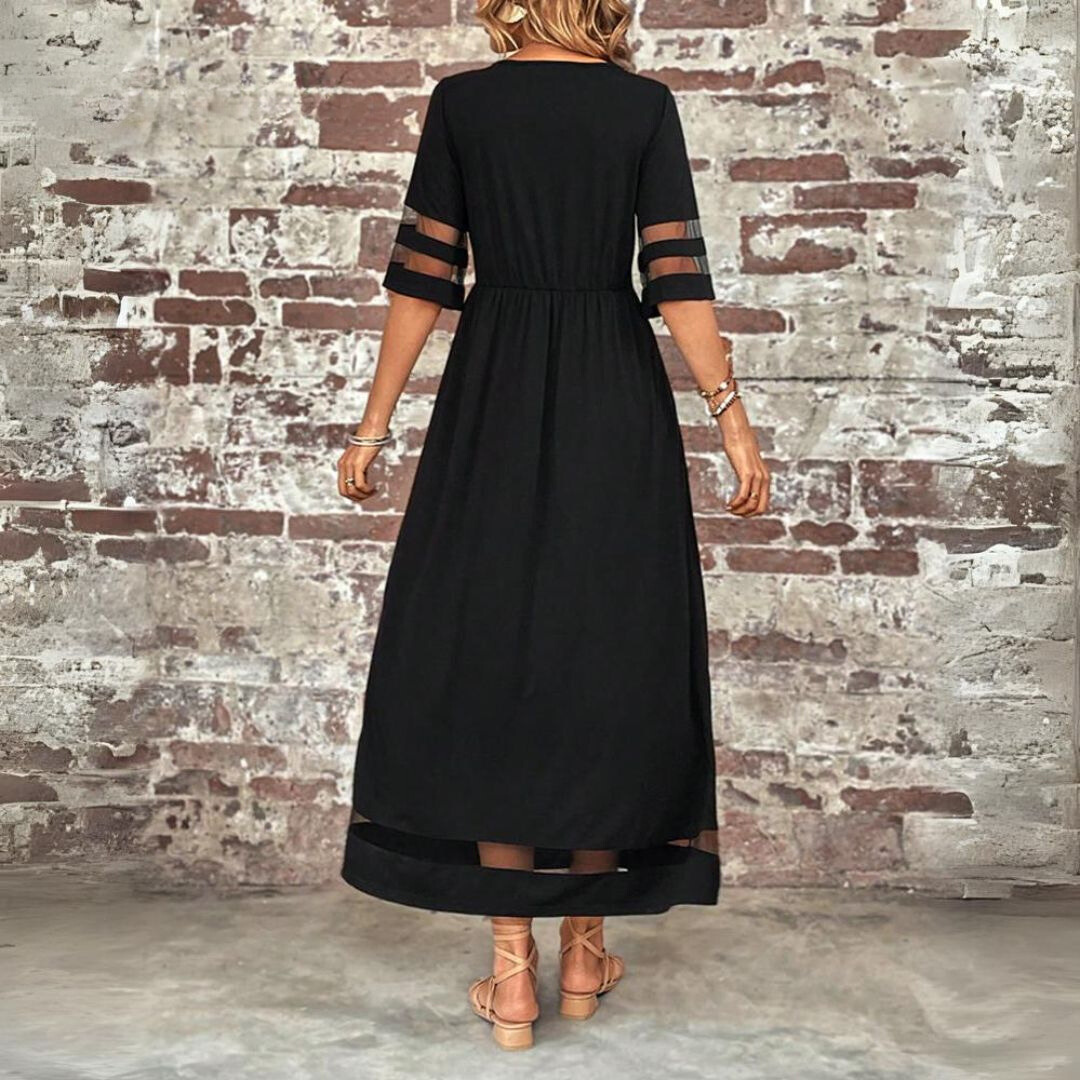Auris – Flatterende midi-jurk