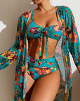 Glenda - Bikini met Bloemenrok