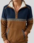 Alvette™ | Sherpa Kraag Half-Zip Pullover