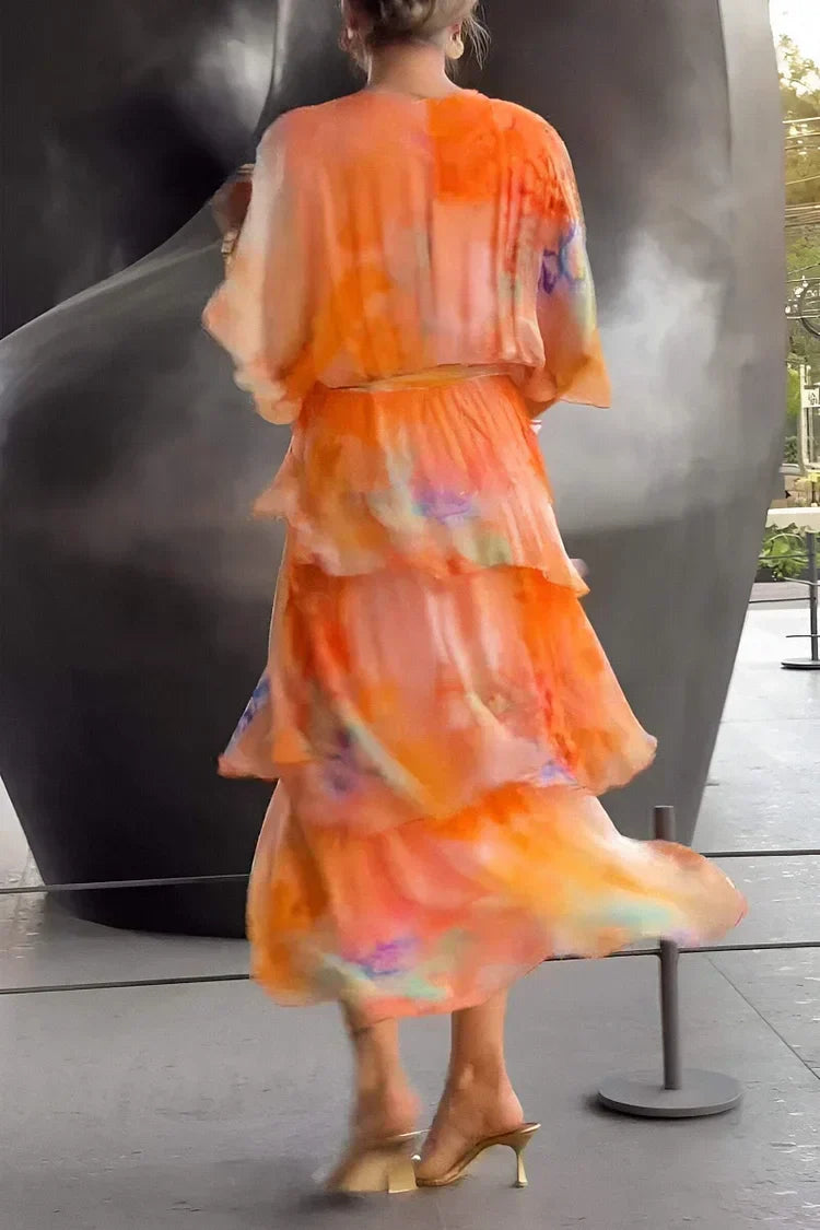 Casar – Elegante chiffon jurk