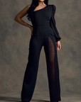 Soof | Elegante jumpsuit met glanzende details