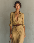 Claudia - Lange casual jurk