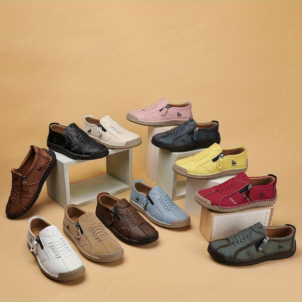 Nila – Elegante comfort met praktische rits