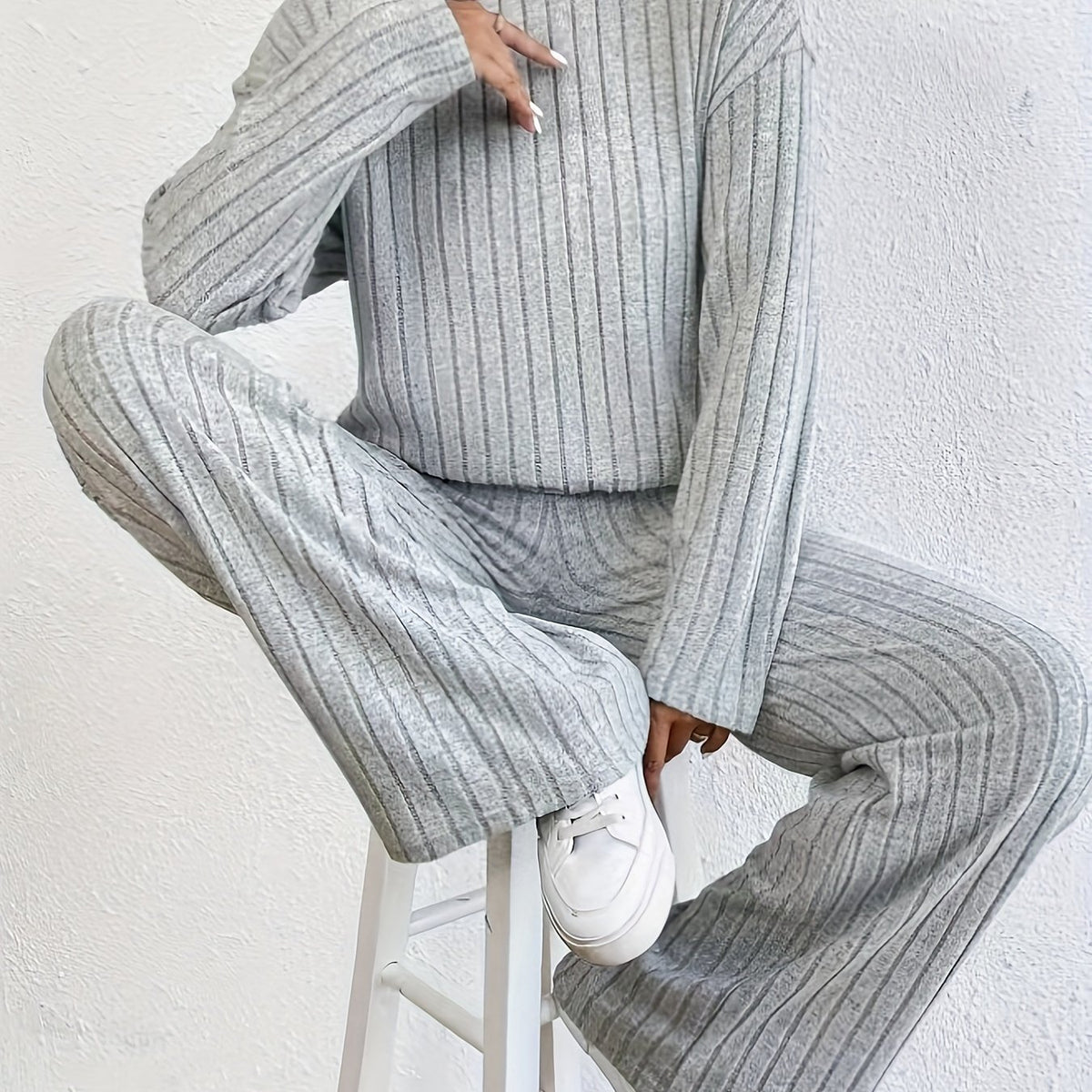 Meike | Tweedelige Set met Wijde Broek