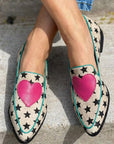 Marisol™ | Mocassins met hartdetail