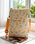 Elvira - Vintage Schoudertas met rits en magnetische sluiting