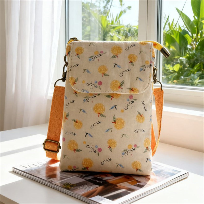 Elvira - Vintage Schoudertas met rits en magnetische sluiting