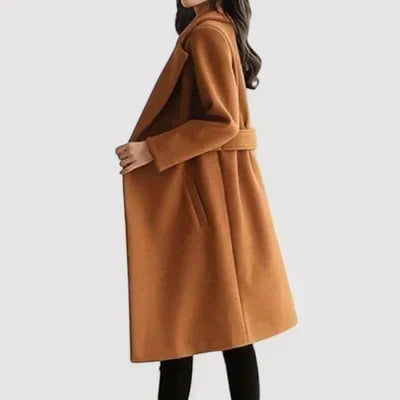 Clara ™ | Wolkenmantel met riem
