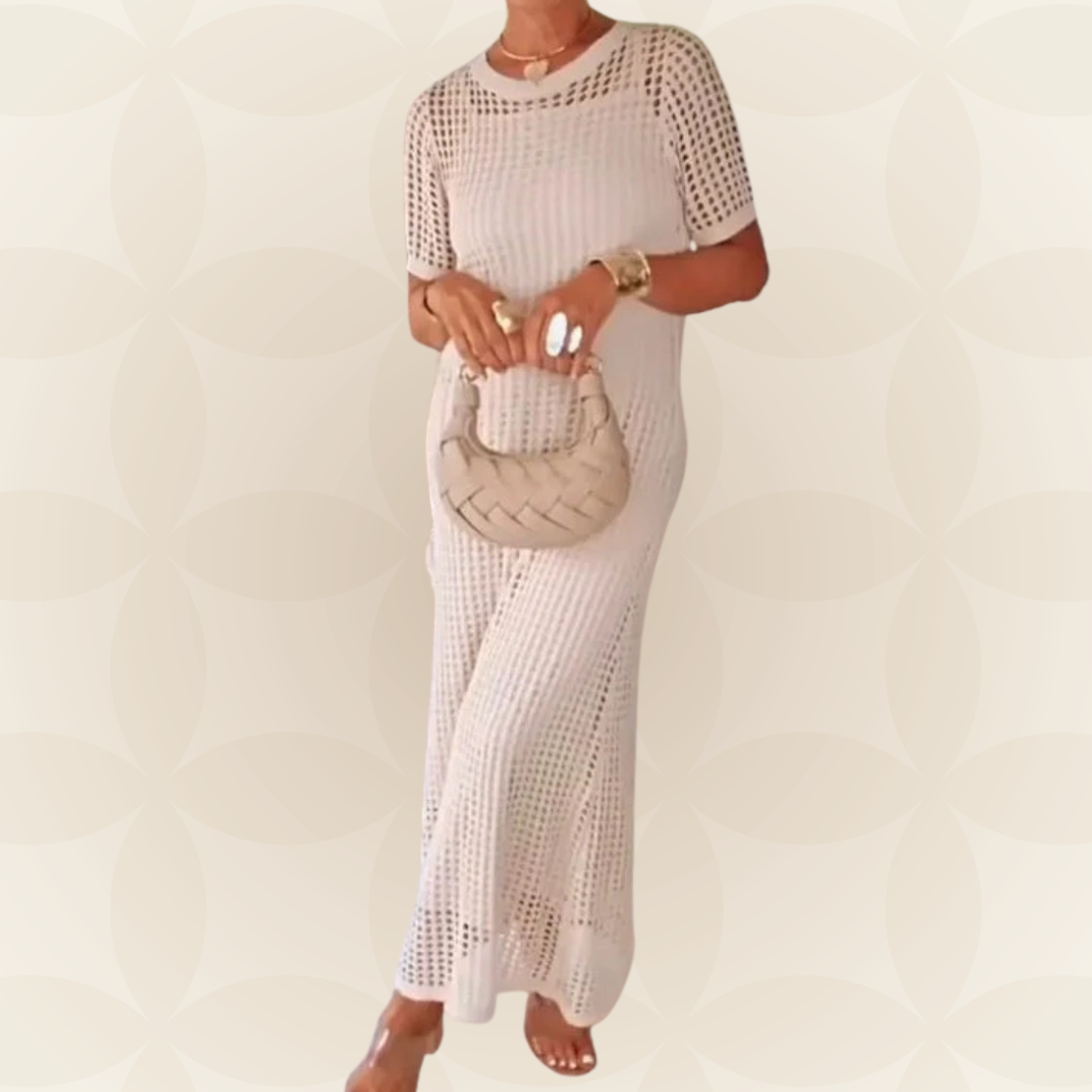 Tanja -  Lange Maxi Jurk + Gratis Binnenjurk