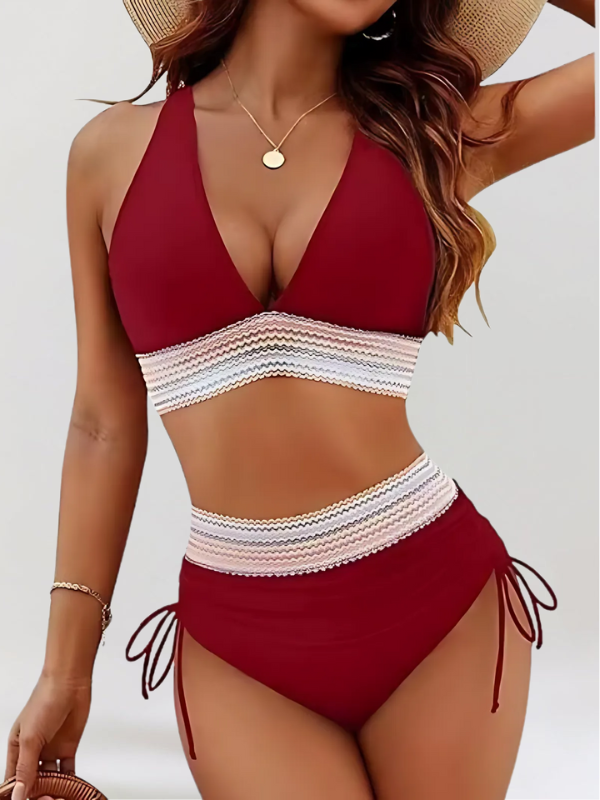 Vitória – Hoge taille bikini set met buikcontrole