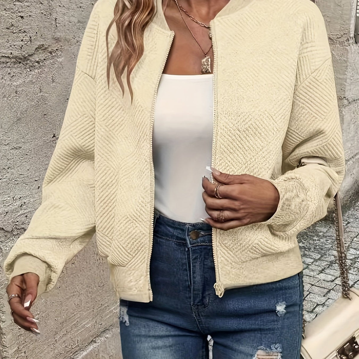 Smilla | Casual Tussenjas met Rits
