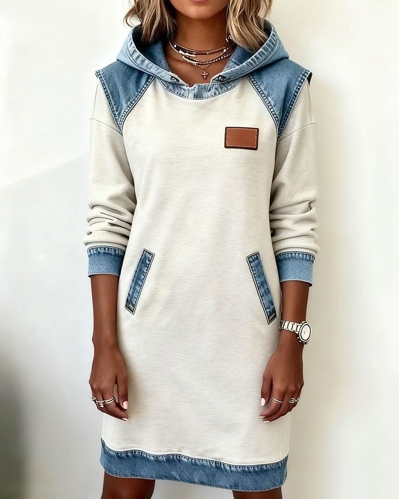 By Esmee - Moderne jurk met capuchon
