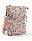 Elvira - Vintage Schoudertas met rits en magnetische sluiting